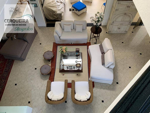 Casa Para Alugar, 750 M² Por R$ 20.000,00/mês - Acapulco - Guarujá/sp - Ca0596