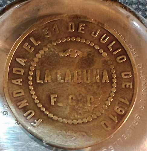 Medalla Antigua Publicitaria Socorros Mutuos La Laguna Fcp