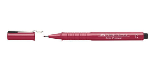 Faber-castell Marcador Ecco Pigment 0.7 Rojo - Mosca