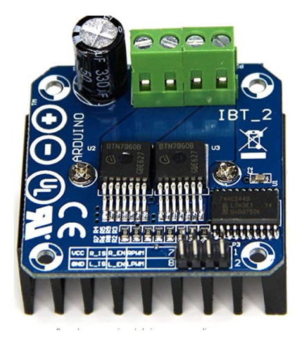Puente H Bts7960 43a Disipador Ibt2 Arduino Motor Rye