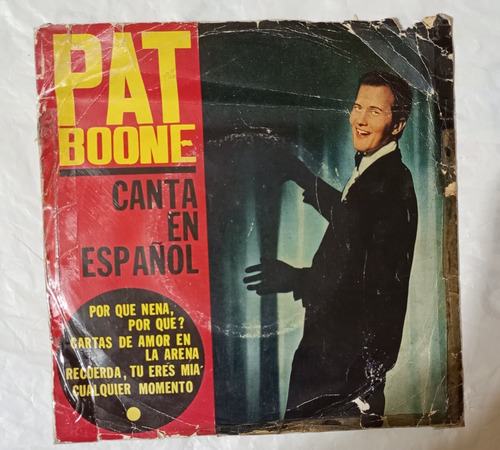 Pat Boone Canta En Español (simple) Disco 