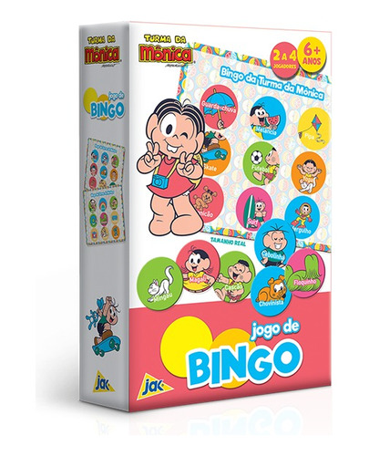 Jogo De Bingo Turma Da Mônica - Toyster