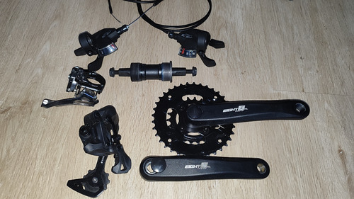 Grupo Para Bicicleta 2x8 Velocidades (Usado)