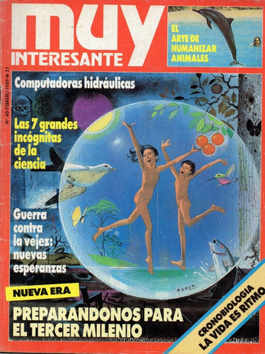 Revista Muy Interesante  N° 40        Año 1989