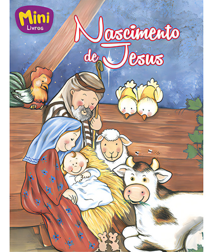 Mini-bíblicos - Nascimento De Jesus, De Cristina Marques. Editora Todolivro, Capa Mole Em Português, 2017