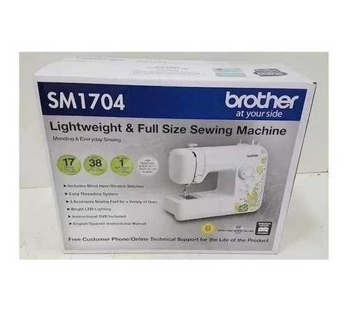 Maquina De Coser Sm1704 17 Puntadas