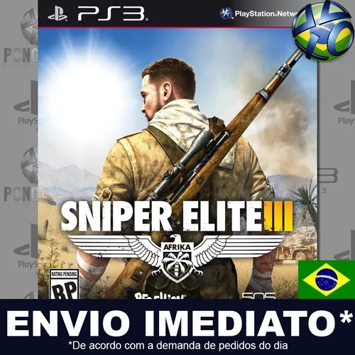 Jogo Sniper Elite V2 Ps3 Mídia Física Original Novo + Nf - 505