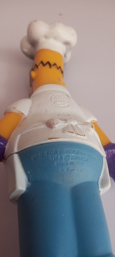 Figuras Burger King Los Simpson Lote 3 Figuras (Usado)