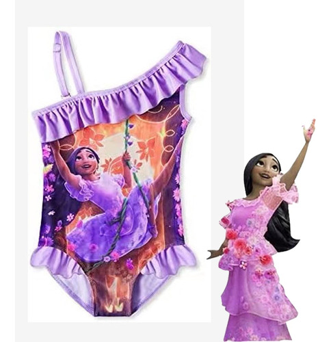 Encantador Traje De Baño Mirabel Traje De Baño Princesa Para