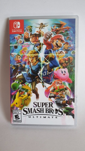 Imagen 1 de 2 de Super Smash Bros Ultimate Nintendo Switch Nuevo Sellado!!!