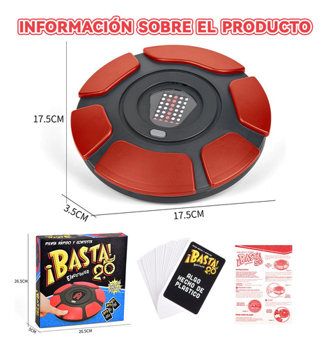 Juego De Basta Y Cartas En Español Juego De Mesa Actualizado