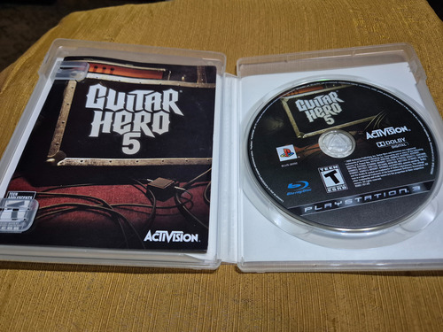 Juego De Ps3 Guitar Hero 5, Físico Y Usado (Usado)