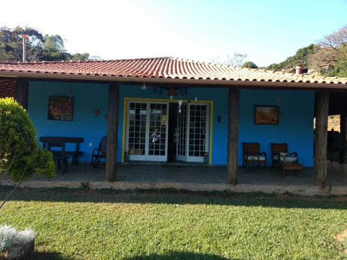 Chácara No Bairro Gamarra,com 30.000 M2 , Próximo Cachoeira Do Gamarra , Bela Casa Com Piscina , Vista Maravilhosa. - 352
