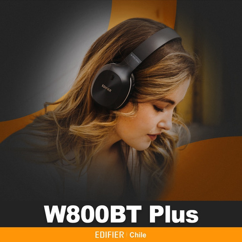 Auriculares Inalámbricos Edifier Bluetooth W800bt Plus Negro