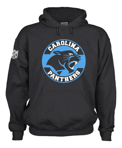 Sudadera Capucha Nfl Panteras De Carolina Mod. 02 Americano