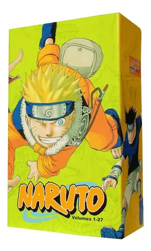 英語版　ナルト　NARUTO　27冊セット Box Manga - Naruto Box Set 1: Volumes 1-27 - Ingles | Parcelamento
