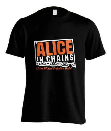 Remera Alice In Chains #07 Rock Artesanal Planta Nuclear