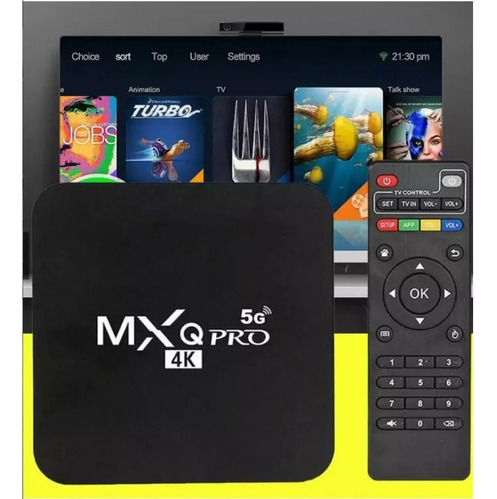 Tv Box 4k Pro 5g Convierte Televisor A Smart Tv Android Tv Apto Aplicaciones