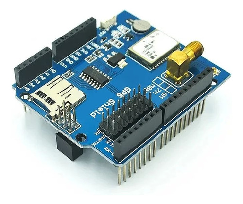 Placa Gps Shield V1.3 Sd Card Neo-6 Arduino Mega/uno