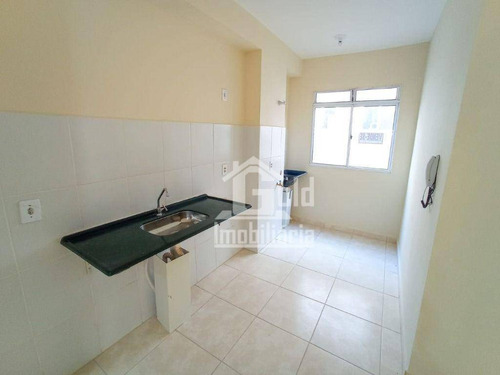 Imagem 2 de 17 de Apartamento Com 2 Dormitórios, 43 M² - Venda Por R$ 113.000 Ou Aluguel Por R$ 740/mês - Jardim Heitor Rigon - Ribeirão Preto/sp - Ap4738