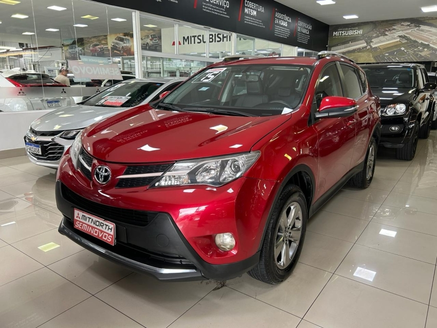 Toyota RAV4 2.0 4x2 Gasolina Automático 2015 Vermelho