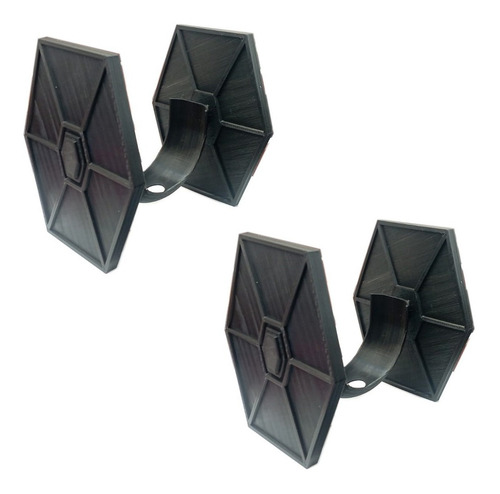 Tie Fighter Alexa Para Oficina, Mxgxs-002, 2 Pzs,15x15x Color Negro