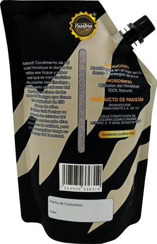 Sal Negra Del Himalaya Fina 25 Bolsas De 1 Kilo Mayoreo!