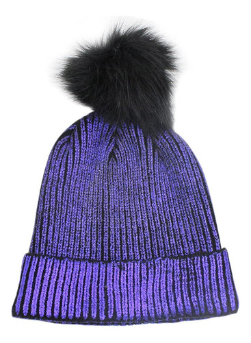 Caviotess Gorro De Invierno Metálico Suave Y Cálido, Gorr.