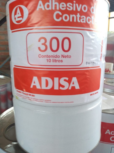 Adhesivo De Contacto Adisa 300 Reforzado 10 Lts Rambla