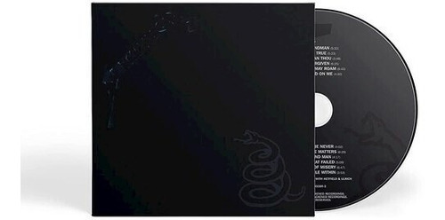 Cd Metallica - Metallica Black Album / Nuevo Printed In Usa