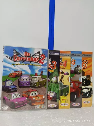 Dvd Infantil os Carrinhos Volume 1 - Lar&Lazer