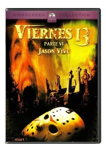 Viernes 13 Parte 6: Jason Vive -pelicula Dvd