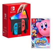 Comprar Consola Nintendo Switch Modelo Oled Neon + Kirby Star Allies