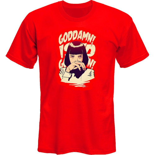 Remeras Pulp Fiction Mia Dammit Tarantino *mr Korneforos*