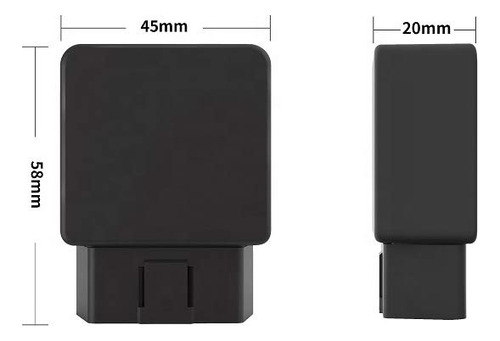 Rastreador Gps Obd 4g Mini Flota Obd-ii 1 Año De Suscripción