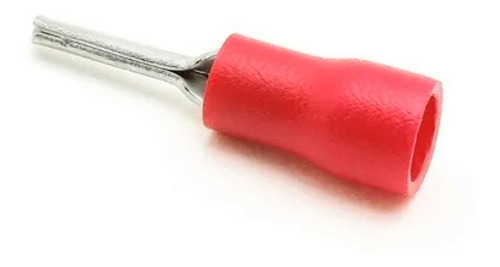 Terminal Tipo Pin Rojo Para Cable 22-16 De 19amp Pack De 100