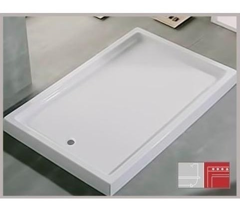 Imagen 4 de 6 de Receptaculo 130x70 Acrilico Five Saint