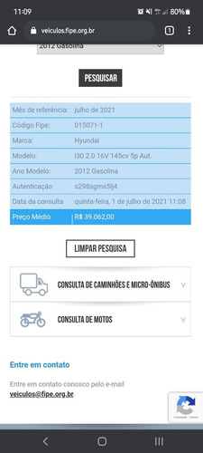 Imagem 4 de 11 de Hyundai I30 2012 2.0 Gls Aut. 5p