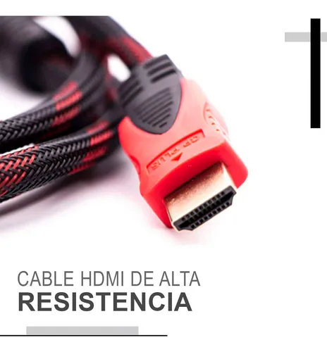 Cable Hdmi V 1.4 1,5m Xbox 360 Ps3 Ps4 Ordenador Plasma Hd Tv