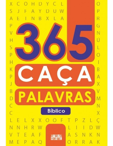 365 caça-palavras bíblico, de Cultural, Ciranda. Ciranda Cultural Editora E Distribuidora Ltda., capa mole em português, 2021