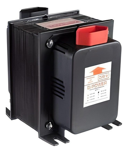 Auto Transformador De Energia 300w Bivolt Compacto E Seguro Preto