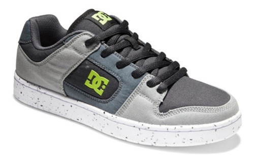 Tenis Hombre Dc Gris Verde Manteca Zero Waste Adys100768xksg