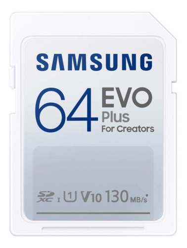 Memoria Samsung 64gb Evo Plus Uhs-i Sdxc