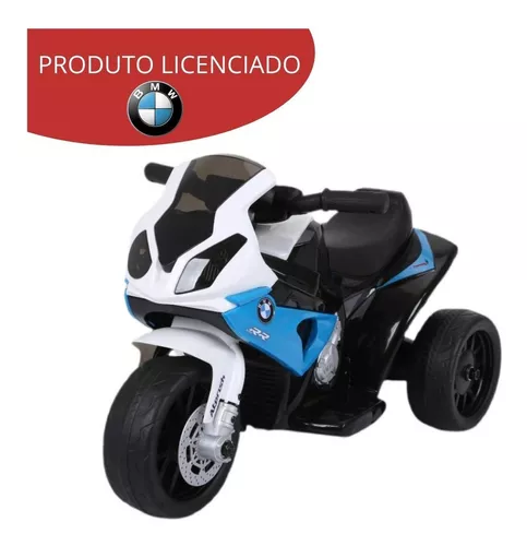 Moto Elétrica Infantil BMW S1000RR 12V De 3 Anos Até 25Kg Vermelho  Importway - Baby&Kids