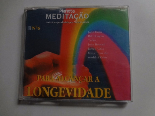 Cd Planeta Meditação Nº 6 Para Alcançar A Longevidade