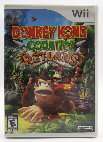Donkey Kong Country Returns Wii 1ra Edicion * R G Gallery