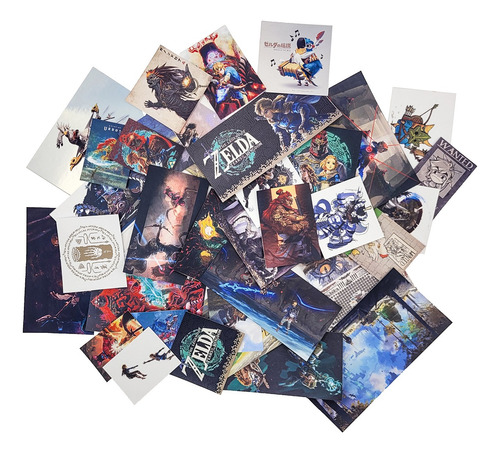 100 Stickers Zelda Tears Of The Kingdom | Calcomanias | Totk