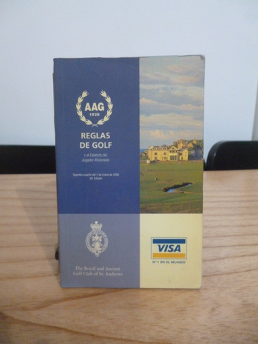 Reglas De Golf Y El Estatuto Del Jugador Aficionado (Usado)