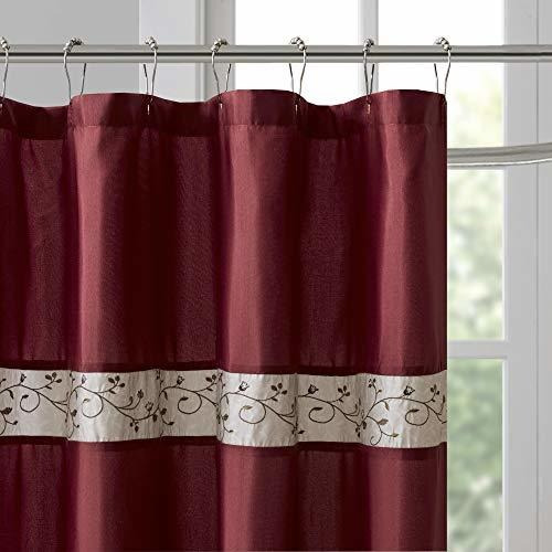 Cortina De Baño Madison Park Serene Flora Fabric Shower Cur