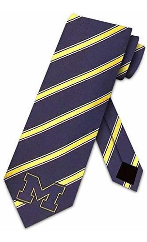 Michigan Wolverines Colegiado Tejido De Poliéster Corbata.